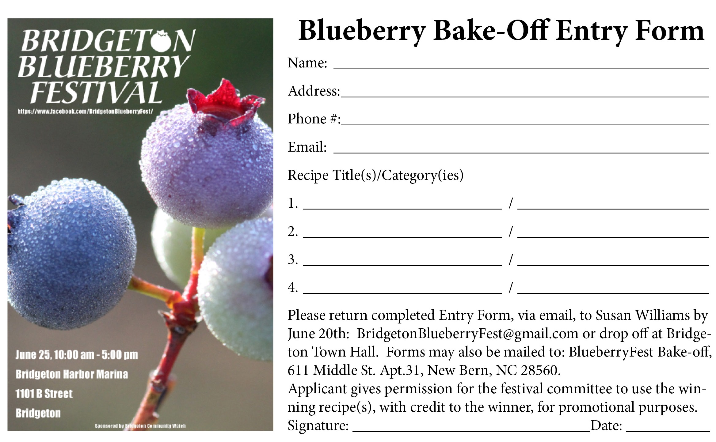 Bridgerton Blueberry Festival 2025 Madge Rosella