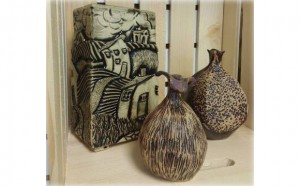 Pottery by local artist, Chris Mathiot, will be featured at the open house, along with pottery by up to twenty three members.